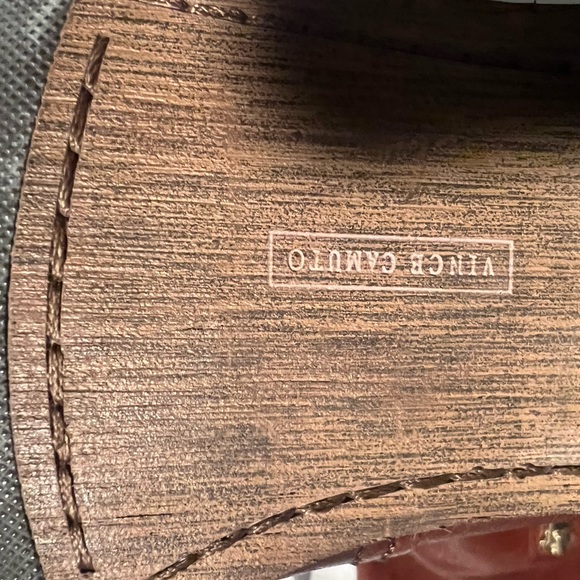 Vince Camuto brown leather riding boots pull on - Picture 5 of 6